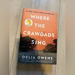 Hardcover “Where the Crawdads Sing” Book